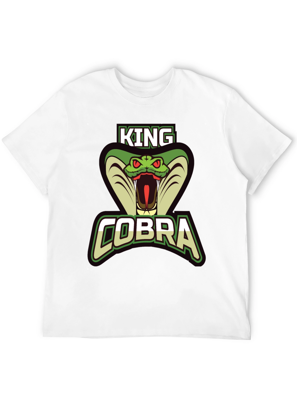 King Cobra Graphic Tee - Mens Black T-Shirt