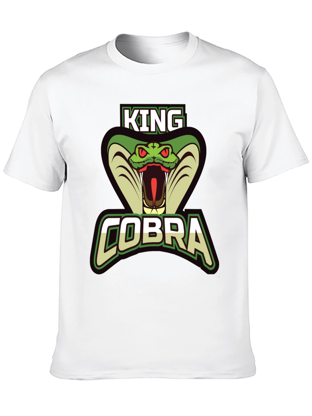 King Cobra Graphic Tee - Mens Black T-Shirt