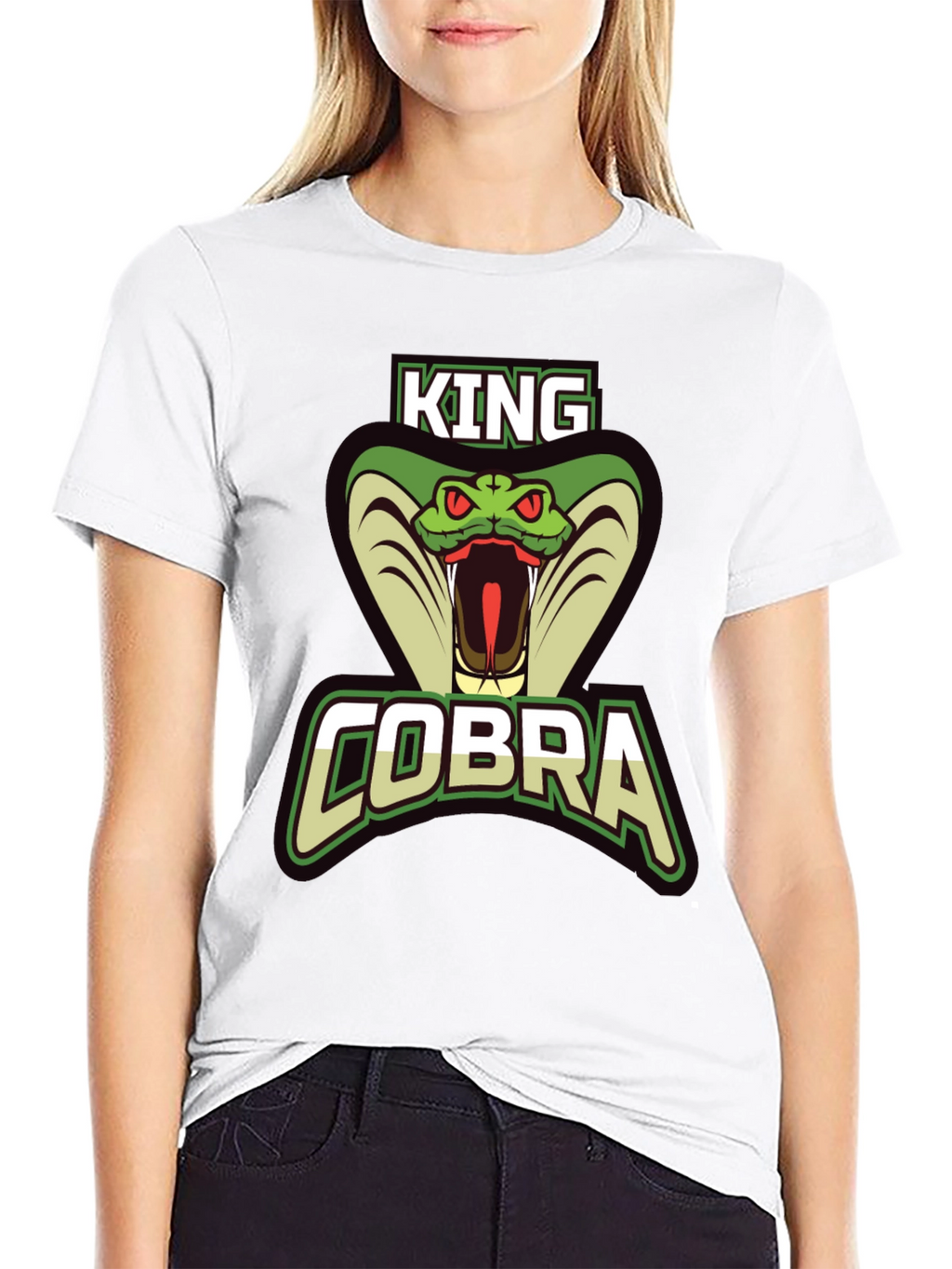 King Cobra Graphic Tee - Mens Black T-Shirt
