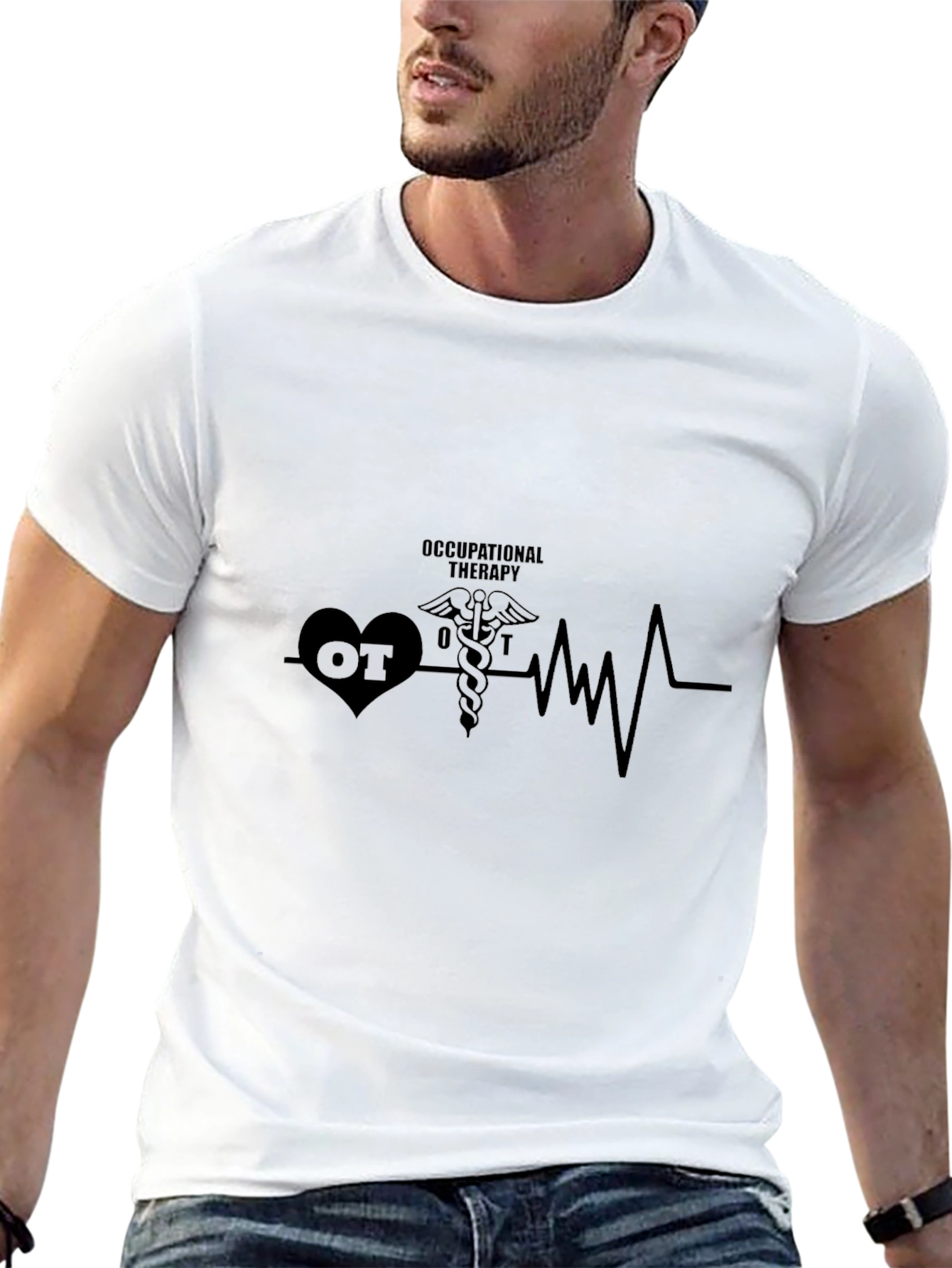 Occupational Therapy Heartbeat T-Shirt