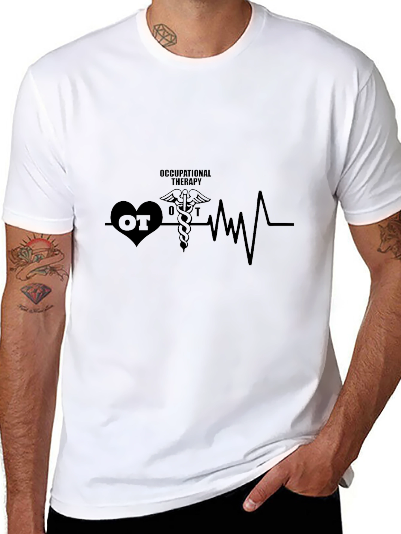 Occupational Therapy Heartbeat T-Shirt