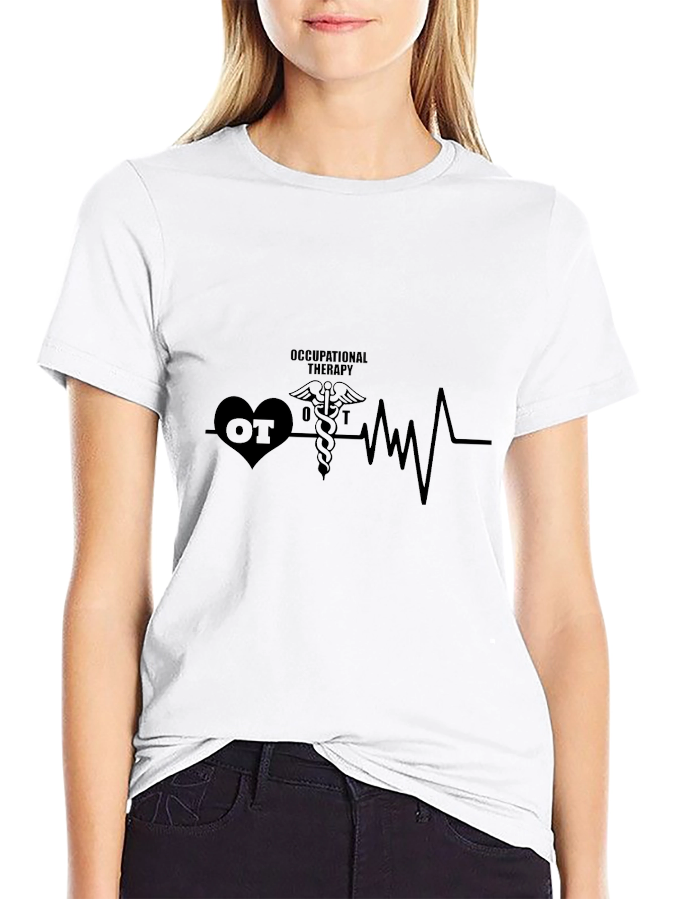 Occupational Therapy Heartbeat T-Shirt