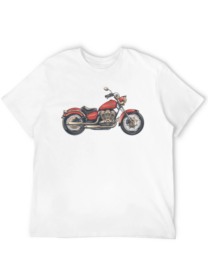 Cool Motorcycle Graphic T-Shirt