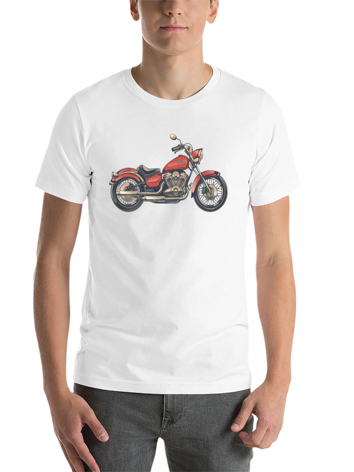 Cool Motorcycle Graphic T-Shirt