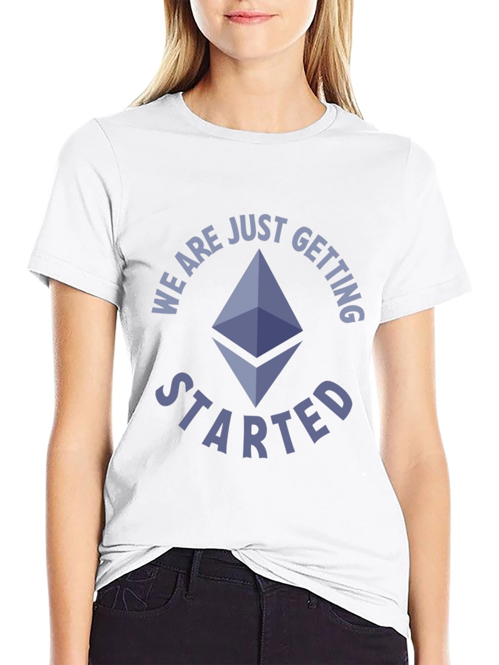Ethereum Crypto T-Shirt - We Are Just Getting Started