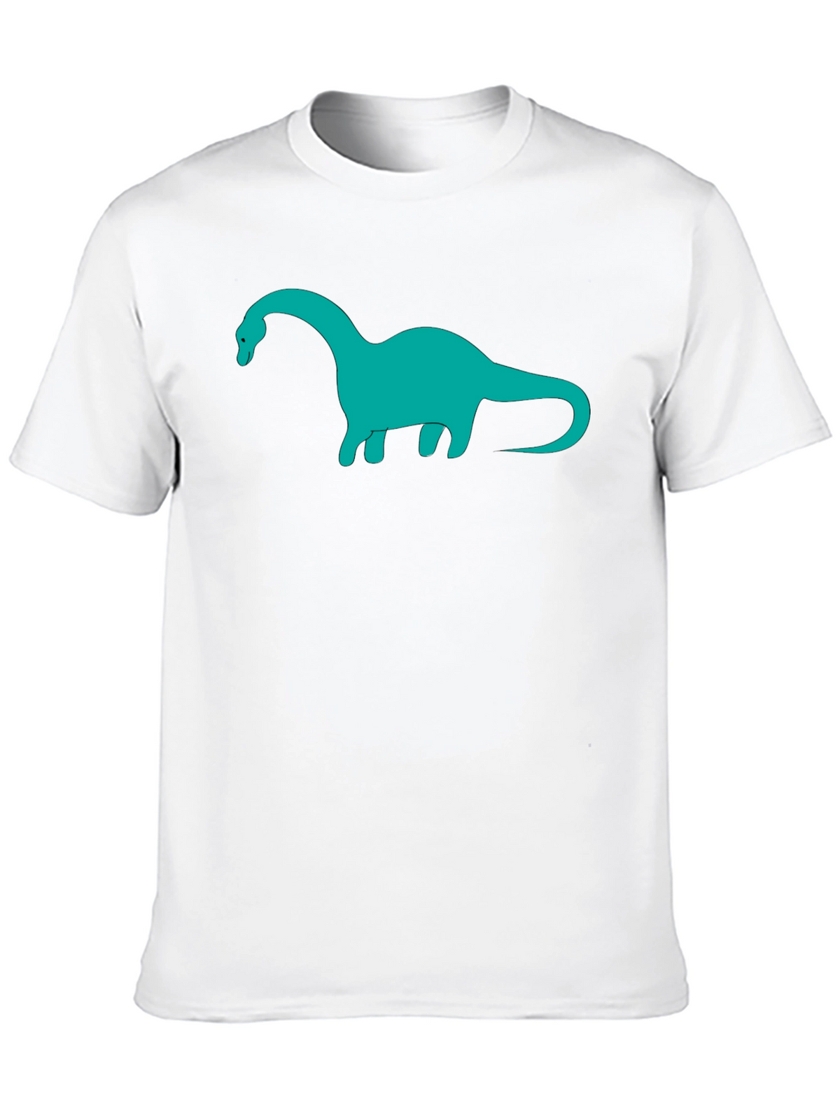 Dinosaur Graphic Tee - Black Cotton Blend