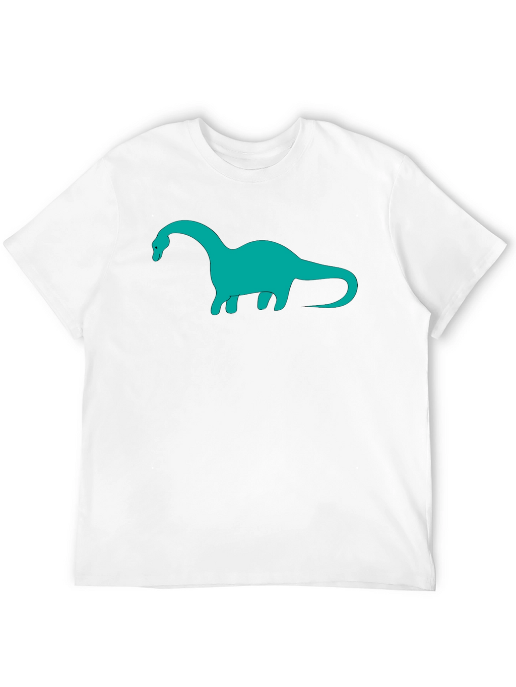 Dinosaur Graphic Tee - Black Cotton Blend