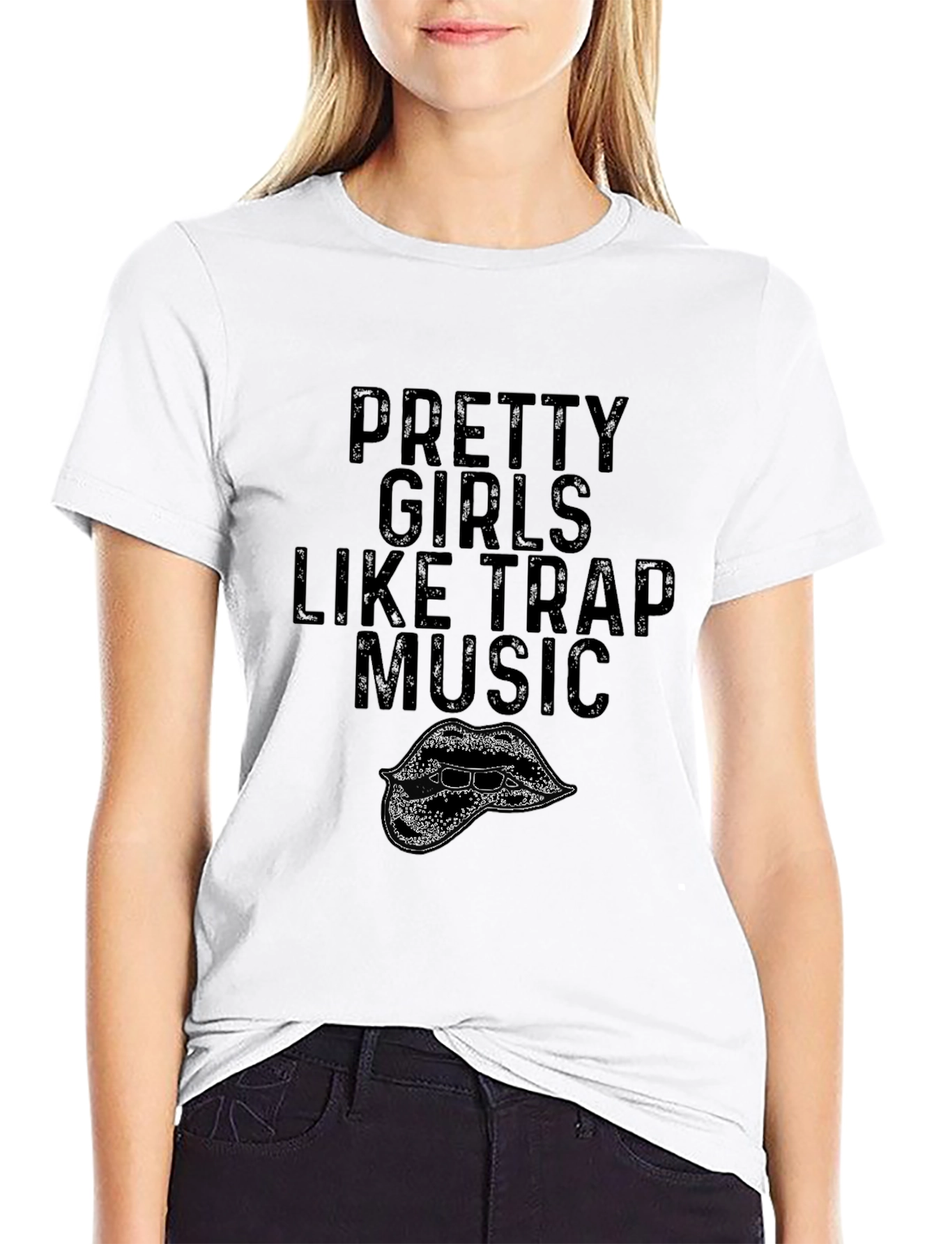 Pretty Girls Like Trap Music Graphic Tee
