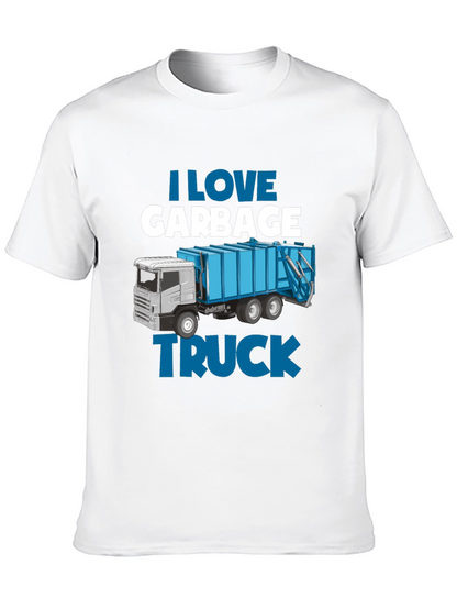 I Love Garbage Truck T-Shirt