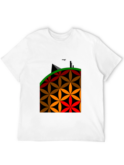 Geometric Flower Power T-Shirt