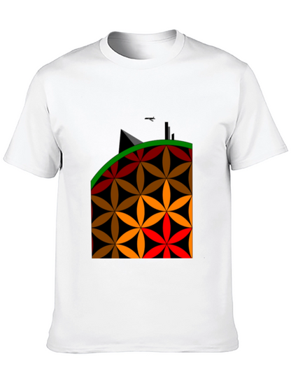Geometric Flower Power T-Shirt