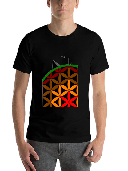 Geometric Flower Power T-Shirt