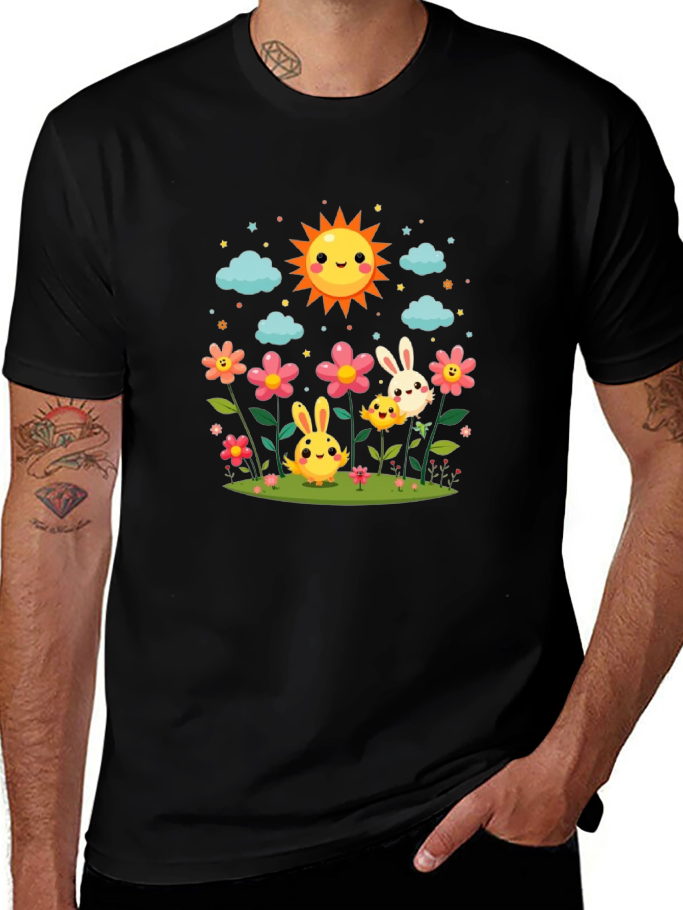Cute Cartoon Easter T-Shirt