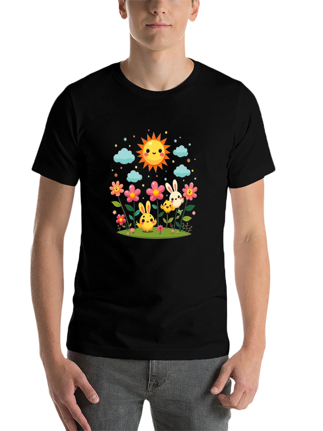 Cute Cartoon Easter T-Shirt