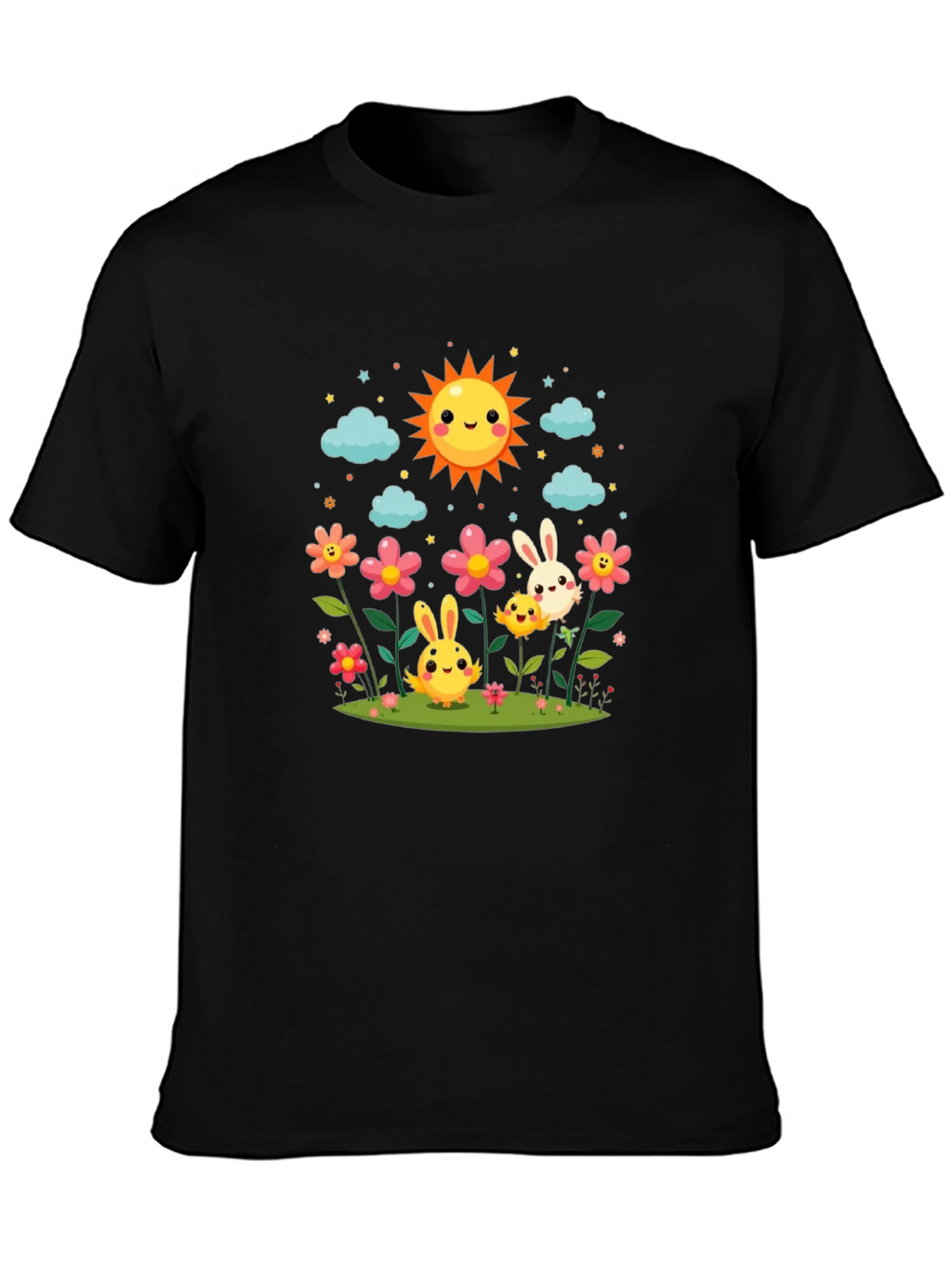 Cute Cartoon Easter T-Shirt