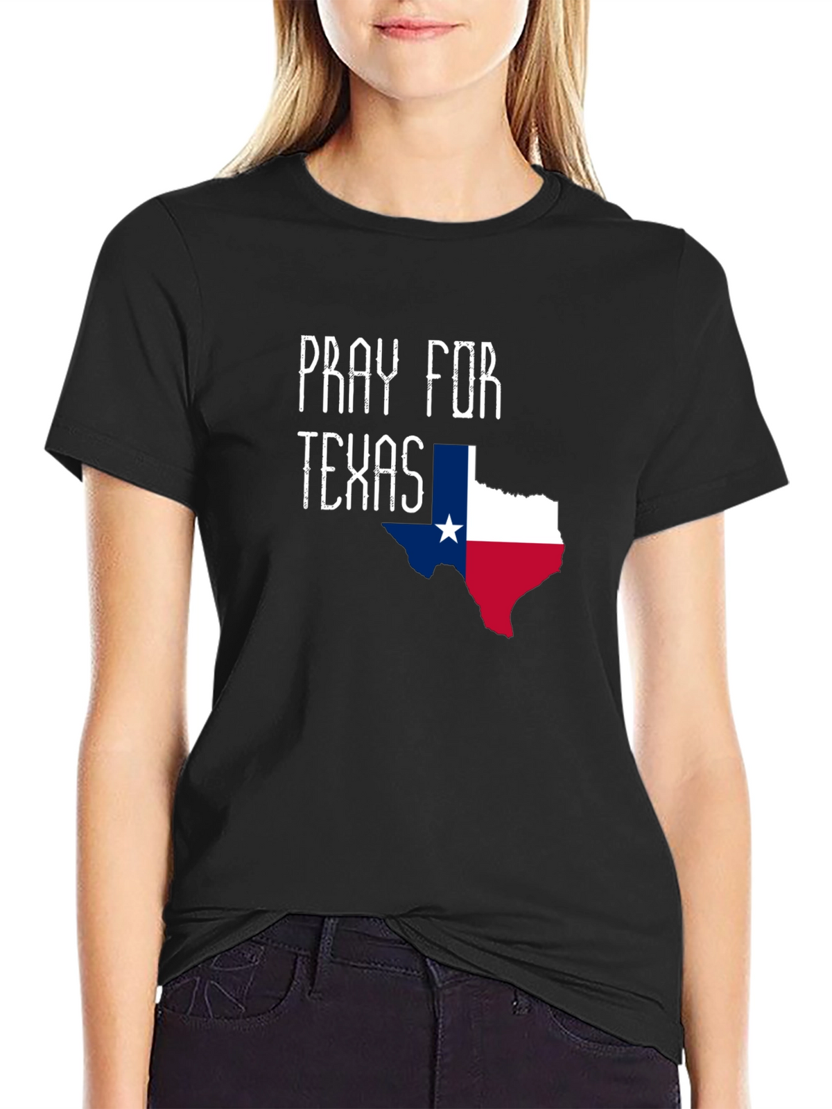 Pray for Texas T-Shirt - State Pride