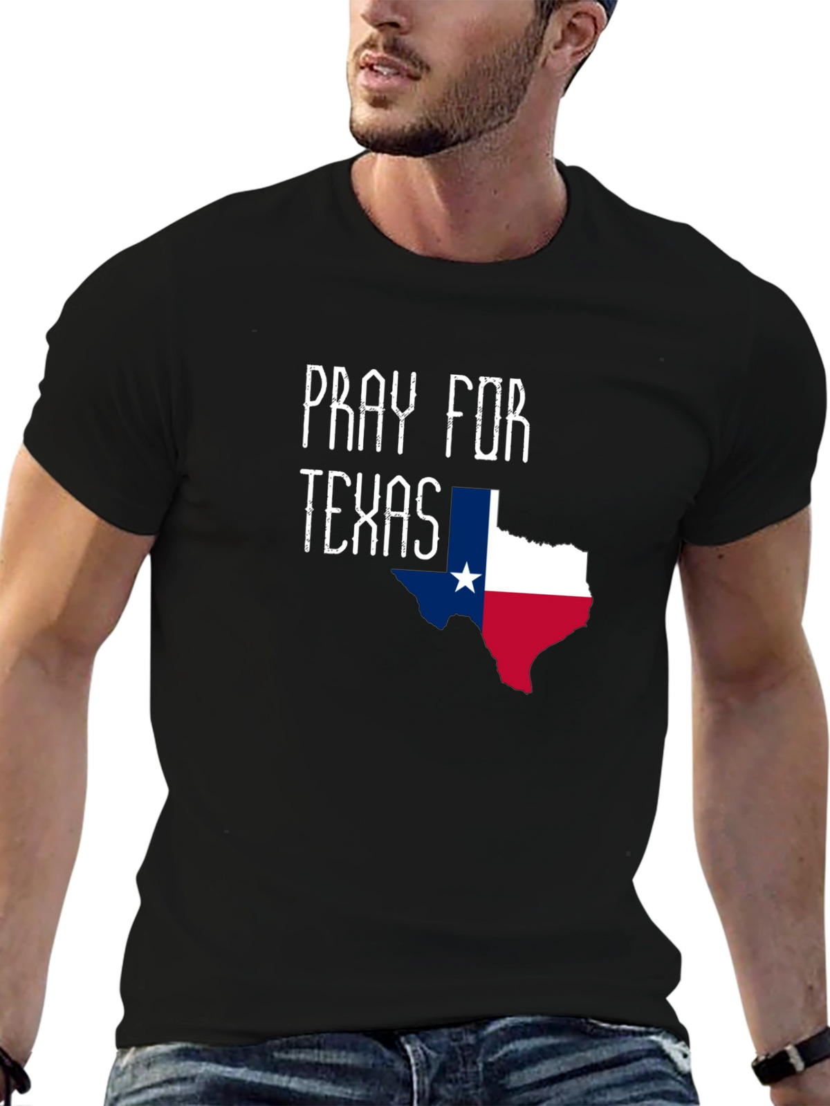 Pray for Texas T-Shirt - State Pride