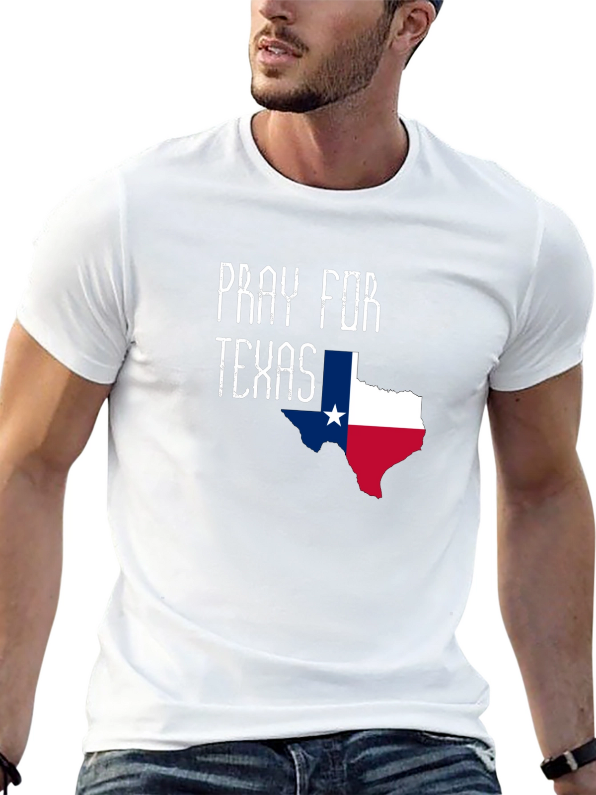 Pray for Texas T-Shirt - State Pride