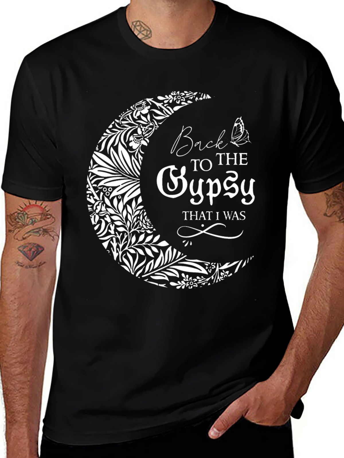 Back to the Gypsy T-Shirt - Black