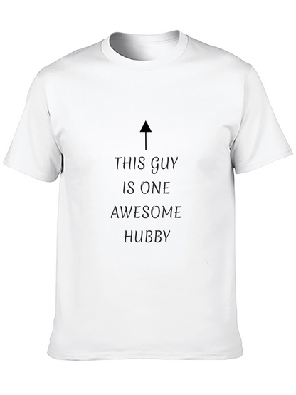 Awesome Hubby T-Shirt - Perfect Gift for Husbands