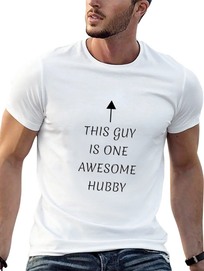 Awesome Hubby T-Shirt - Perfect Gift for Husbands