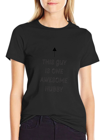 Awesome Hubby T-Shirt - Perfect Gift for Husbands