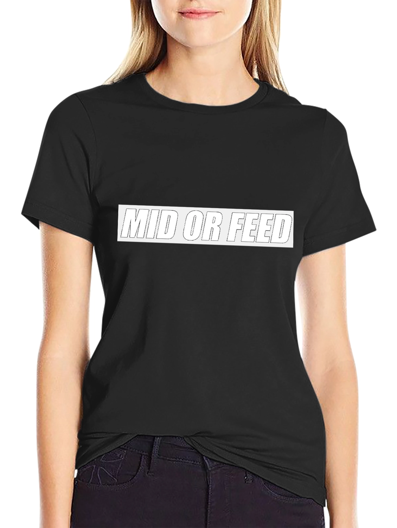 Mid or Feed Graphic Tee - Gamer Apparel