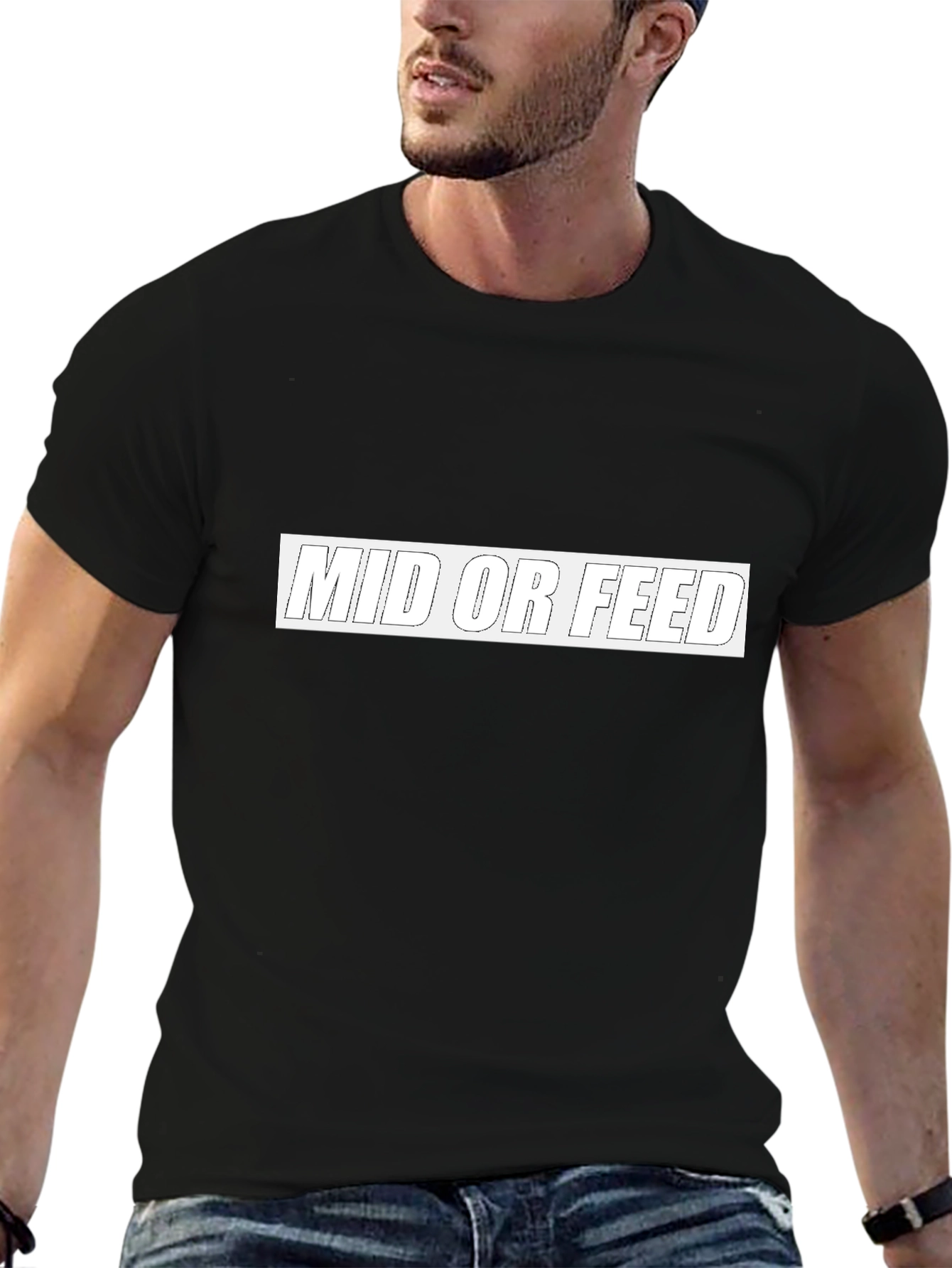 Mid or Feed Graphic Tee - Gamer Apparel