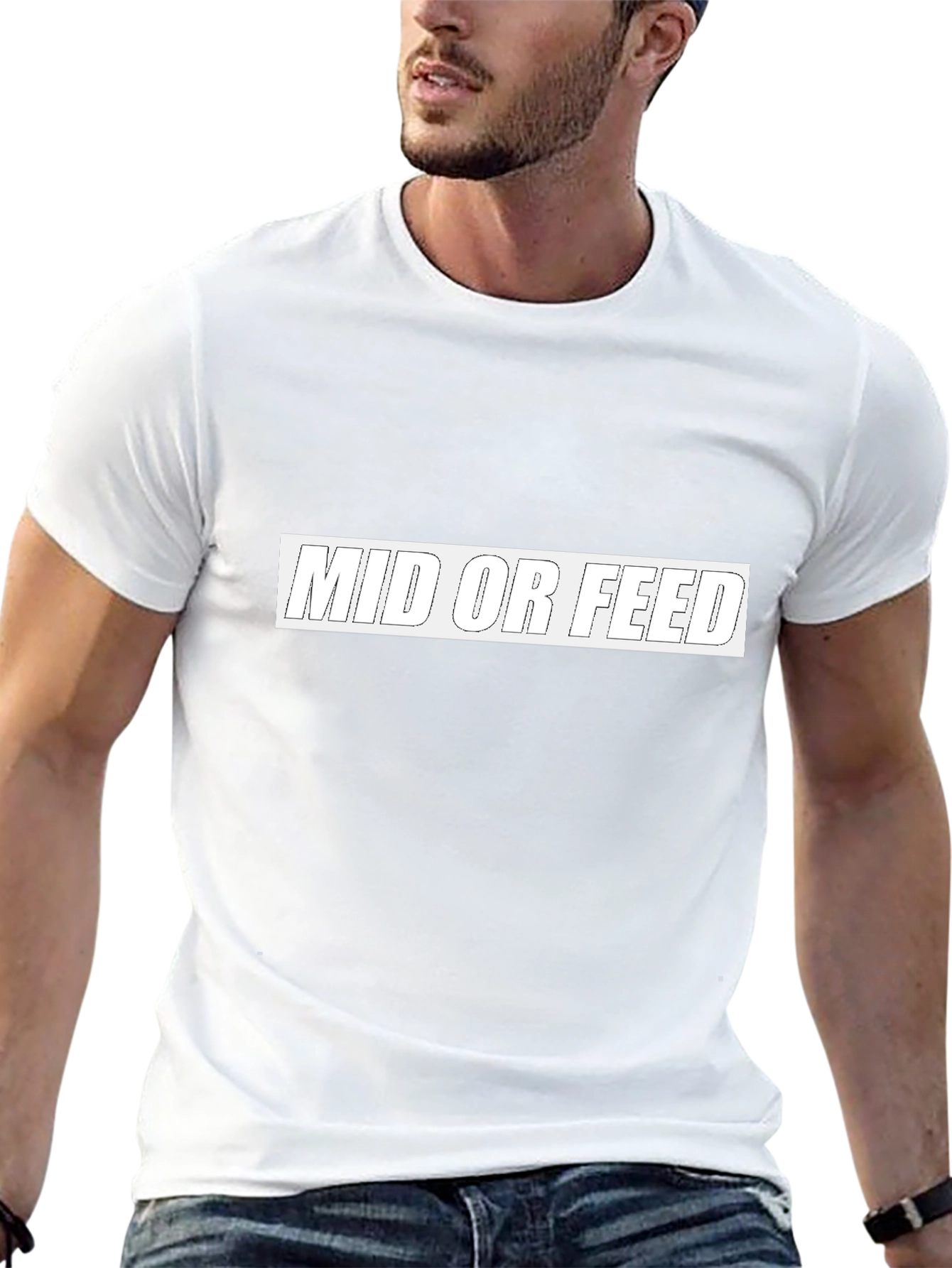 Mid or Feed Graphic Tee - Gamer Apparel