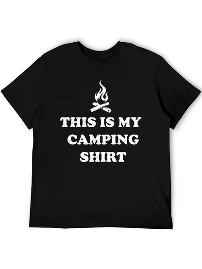 Funny Camping T-Shirt: This Is My Camping Shirt