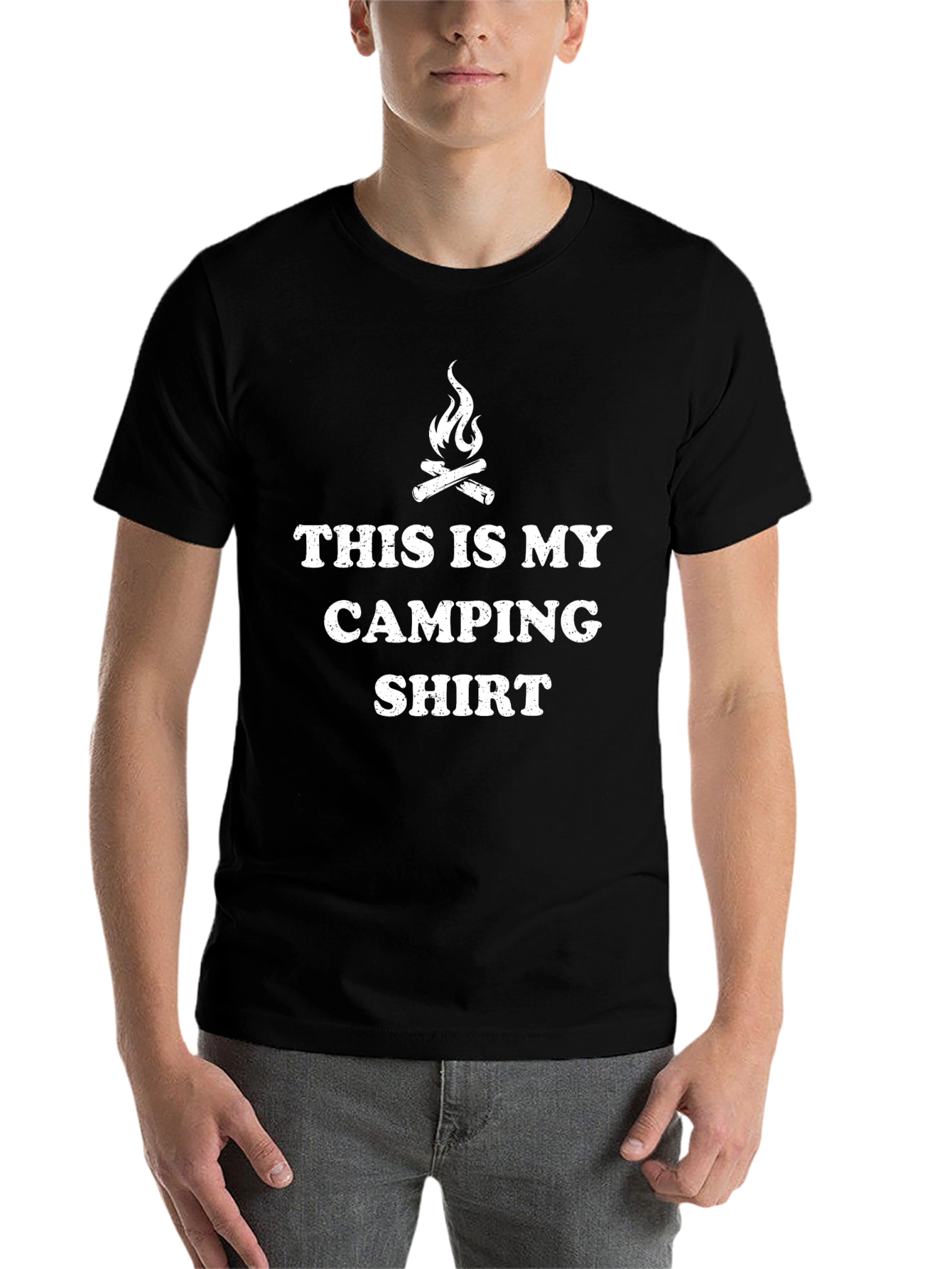 Funny Camping T-Shirt: This Is My Camping Shirt