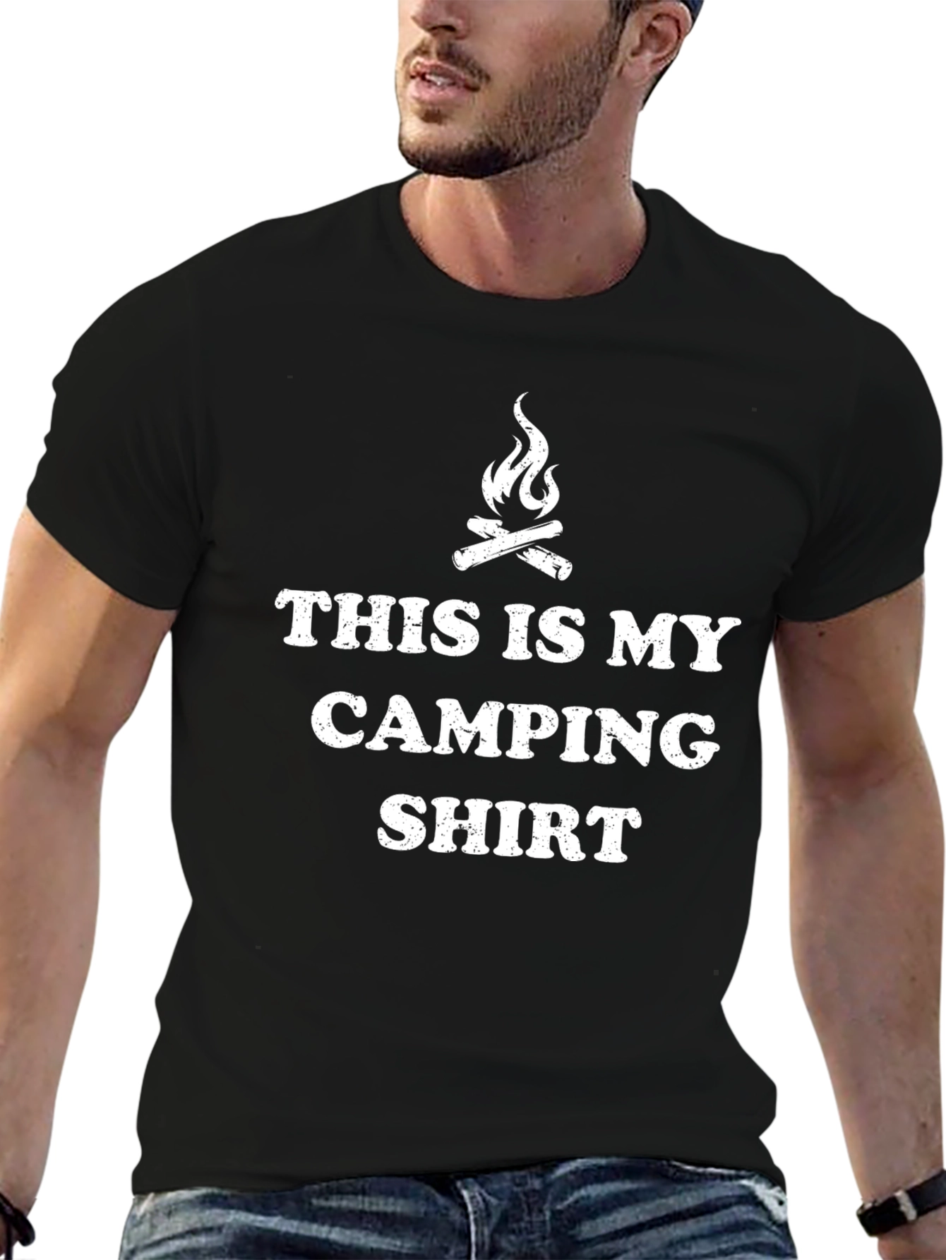 Funny Camping T-Shirt: This Is My Camping Shirt