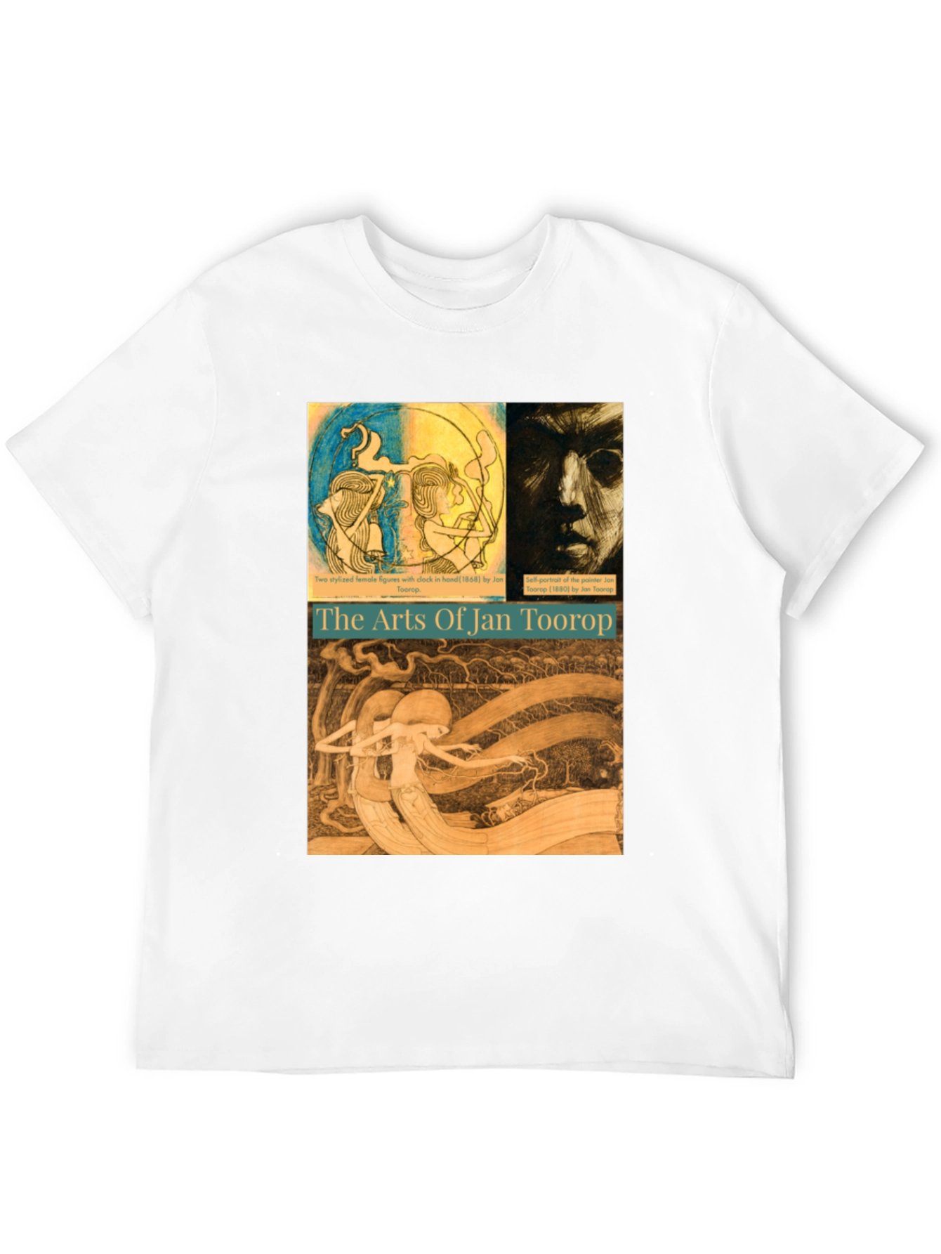 Jan Toorop Arts Graphic Tee - Black