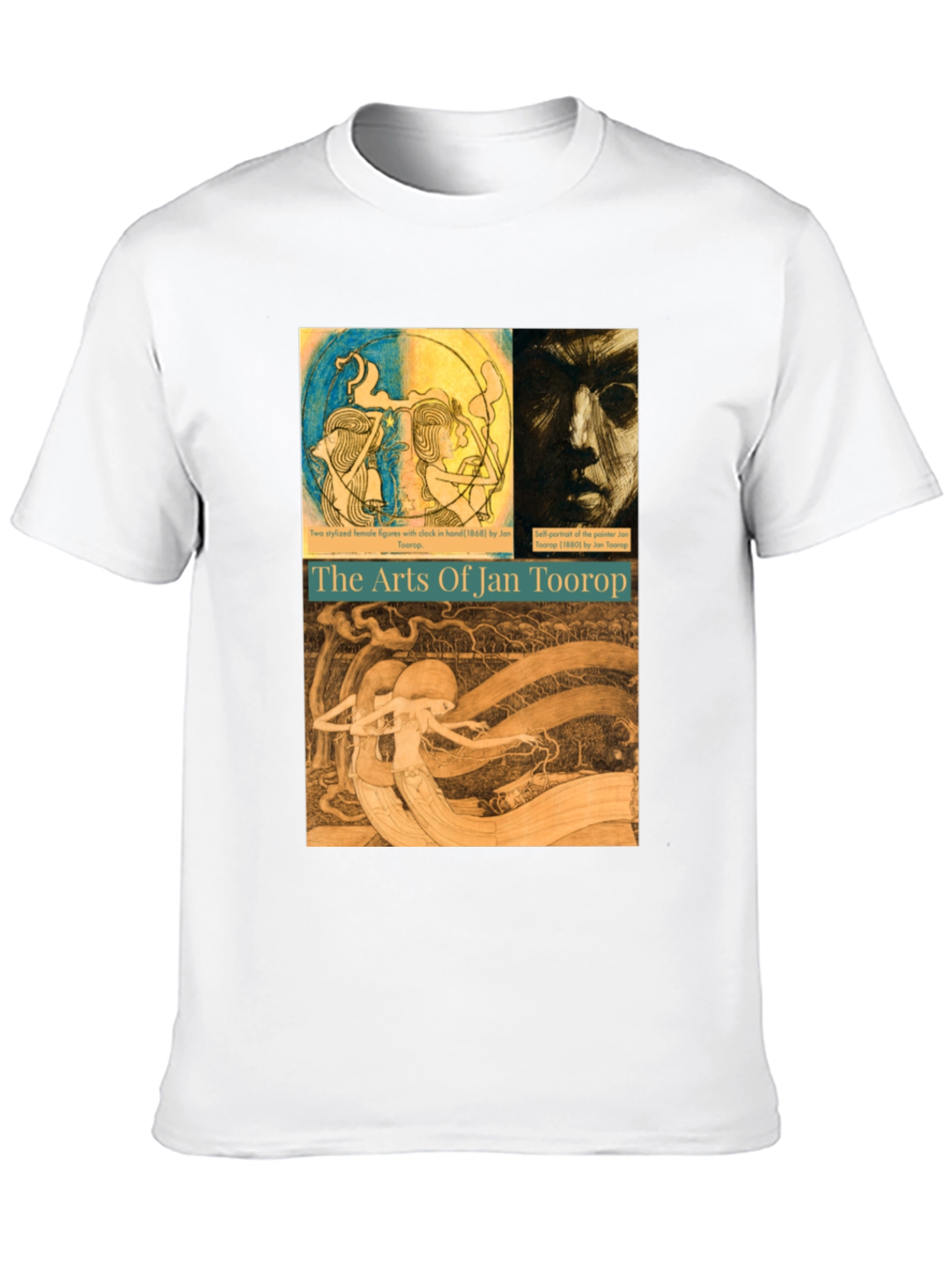 Jan Toorop Arts Graphic Tee - Black