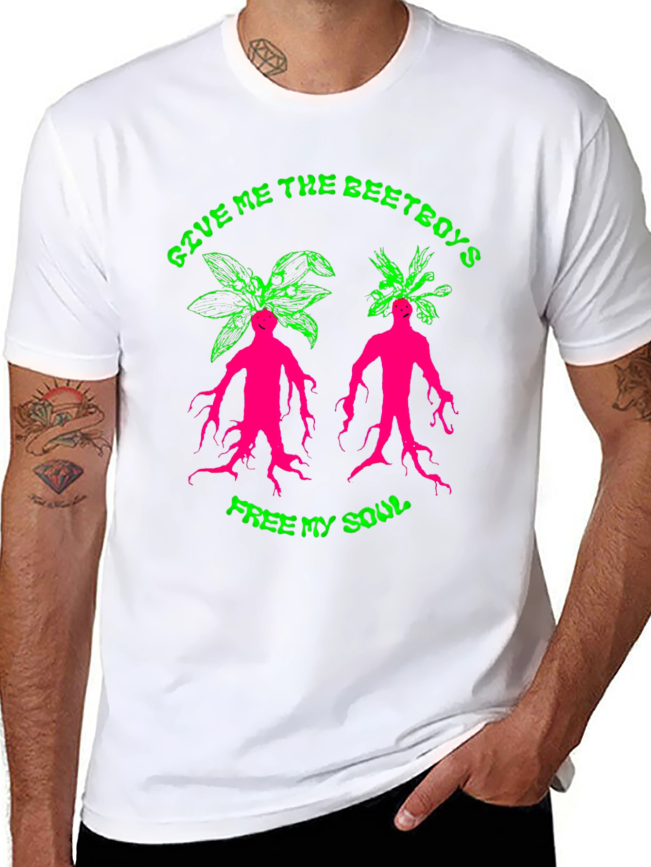 Beetboys Graphic Tee - Free My Soul!