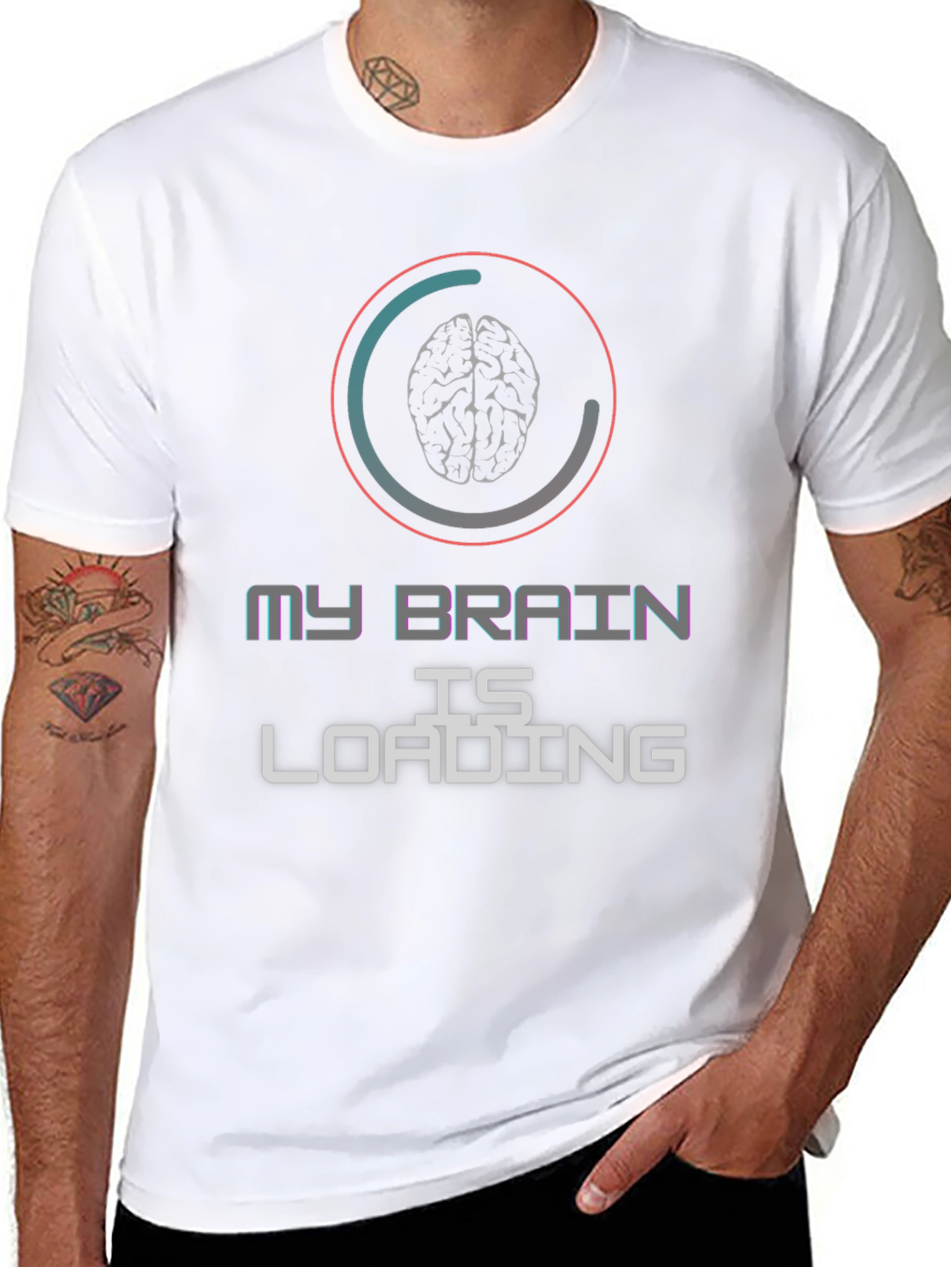 My Brain is Loading Graphic T-Shirt