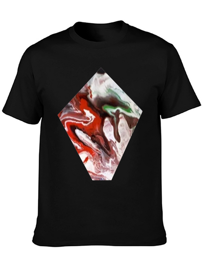 Abstract Diamond Tee - Unique Graphic Print