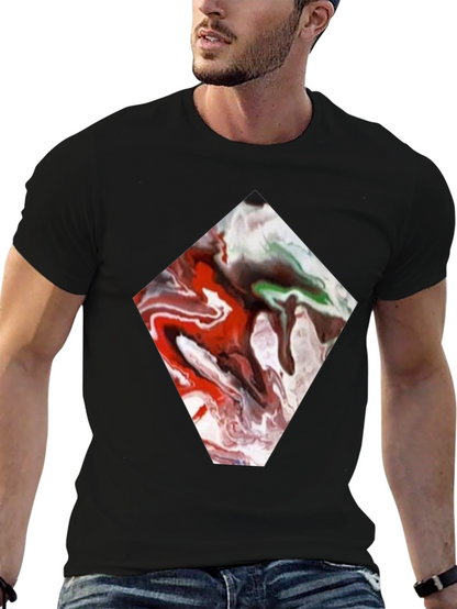 Abstract Diamond Tee - Unique Graphic Print