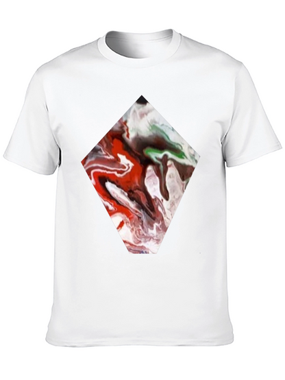 Abstract Diamond Tee - Unique Graphic Print