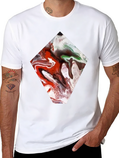 Abstract Diamond Tee - Unique Graphic Print