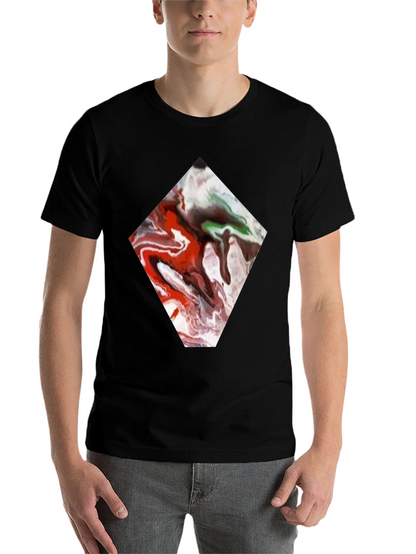 Abstract Diamond Tee - Unique Graphic Print