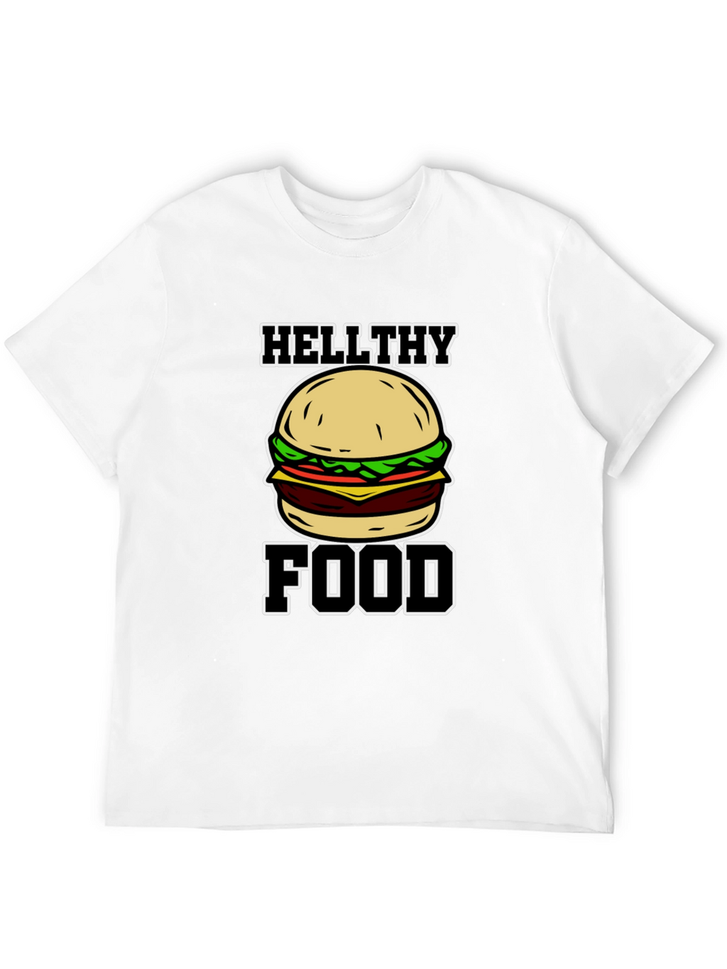 Hellthy Food Graphic T-Shirt