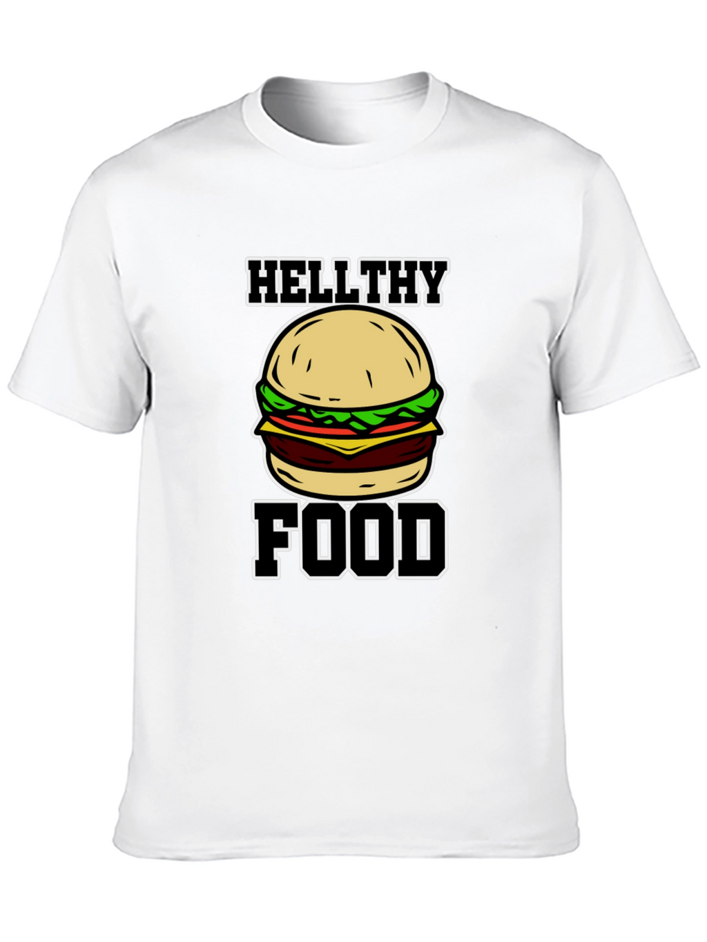 Hellthy Food Graphic T-Shirt