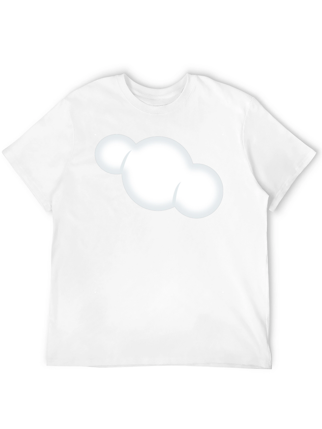 Cloud Graphic T-Shirt - Soft Cotton Blend