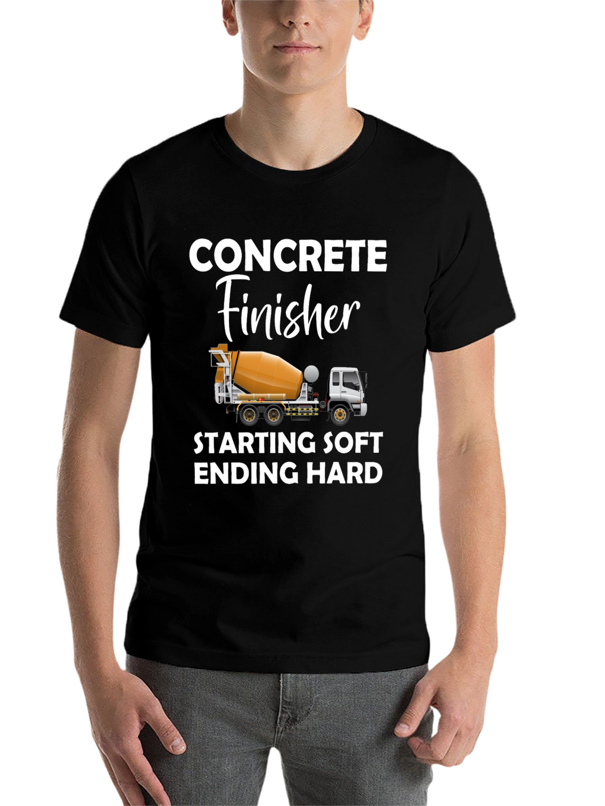 Concrete Finisher T-Shirt - Funny Construction Worker Tee