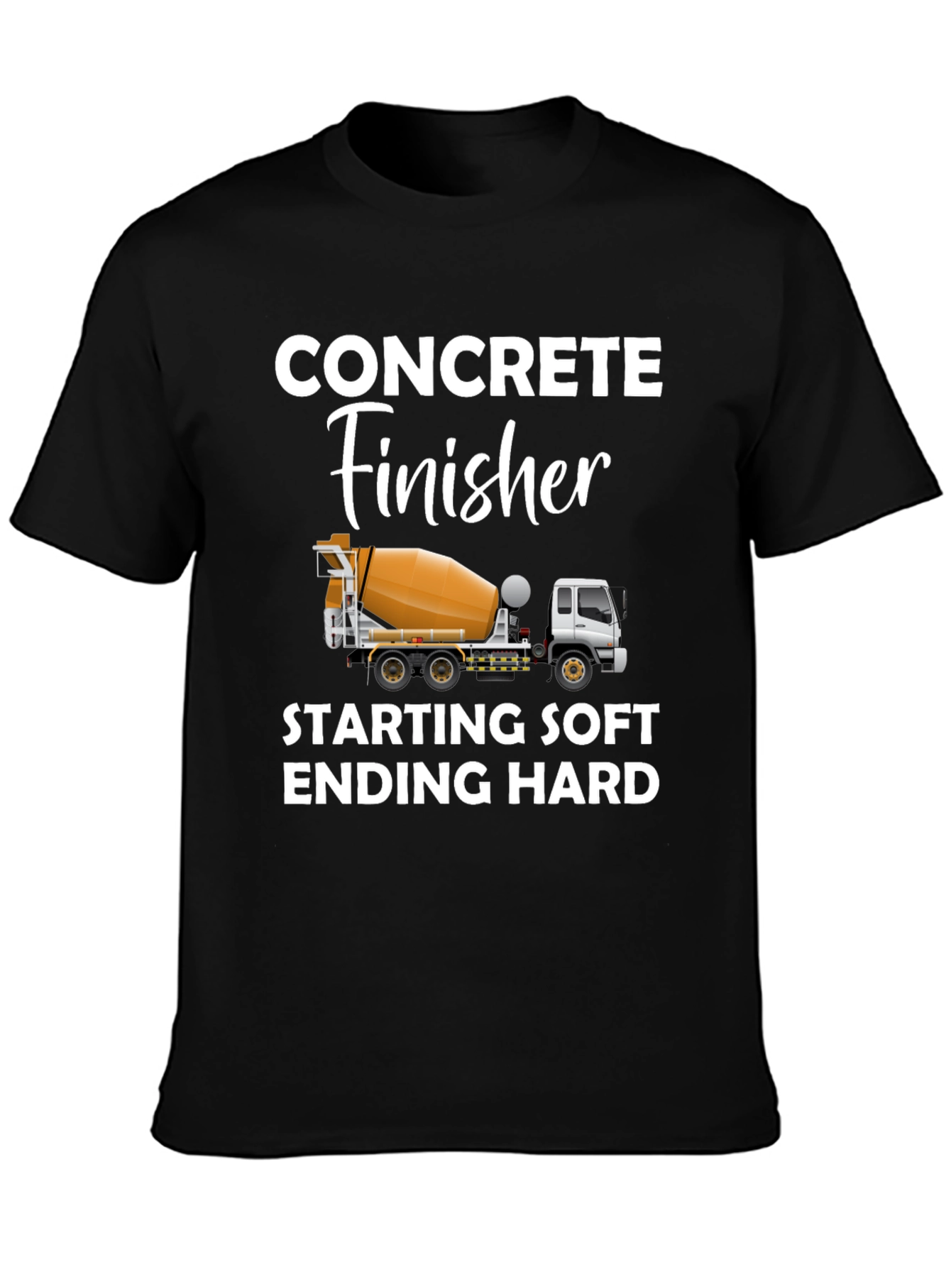 Concrete Finisher T-Shirt - Funny Construction Worker Tee
