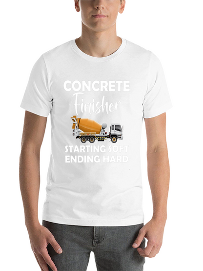 Concrete Finisher T-Shirt - Funny Construction Worker Tee