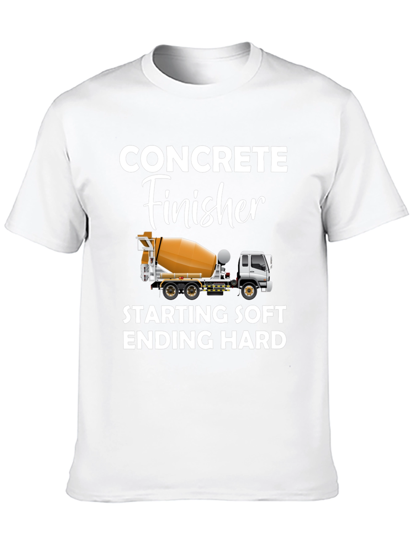 Concrete Finisher T-Shirt - Funny Construction Worker Tee