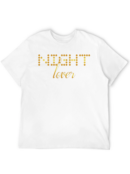 Night Lover Graphic Tee - Soft Cotton Blend