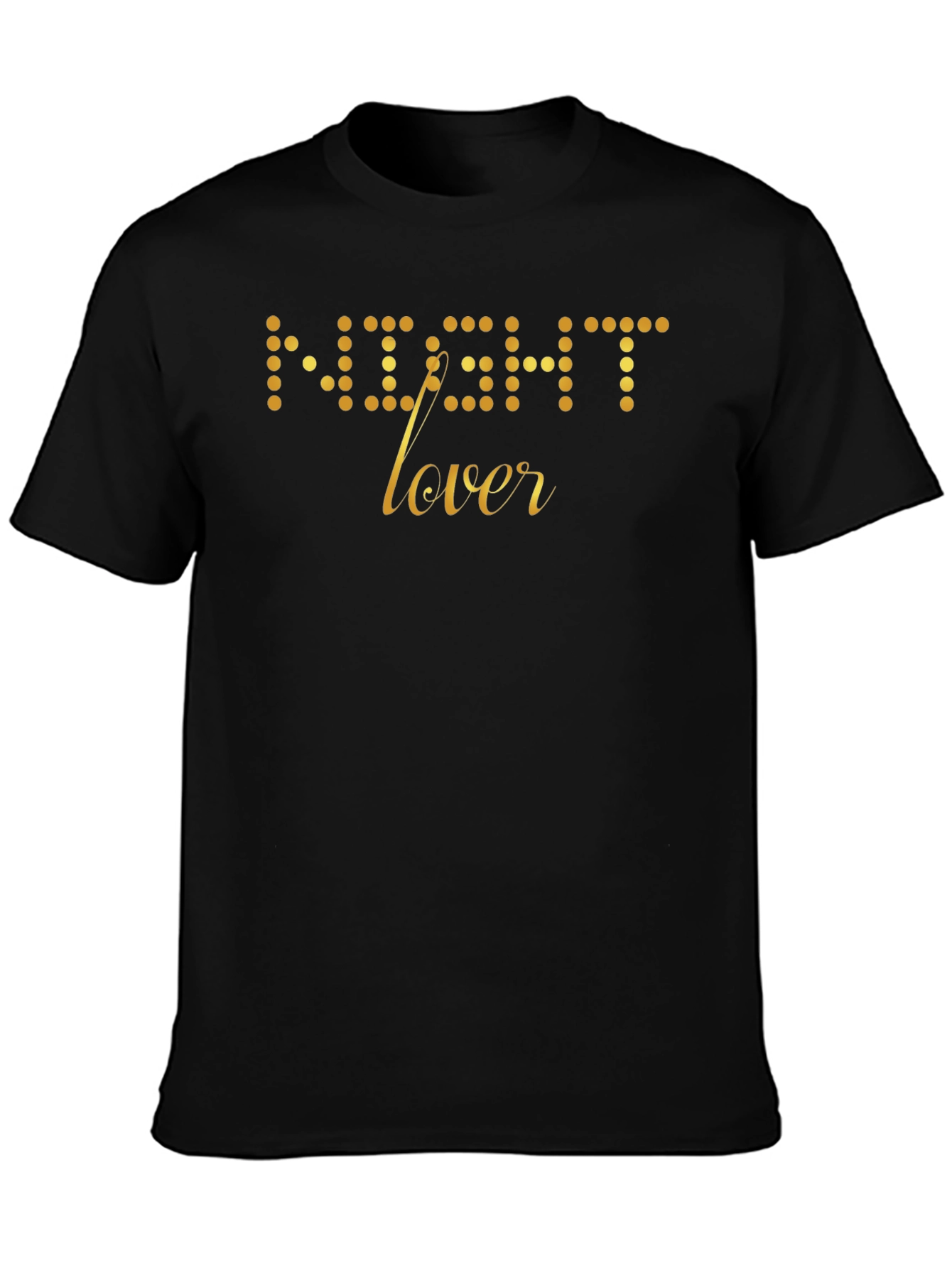 Night Lover Graphic Tee - Soft Cotton Blend